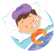 iStock sick kid